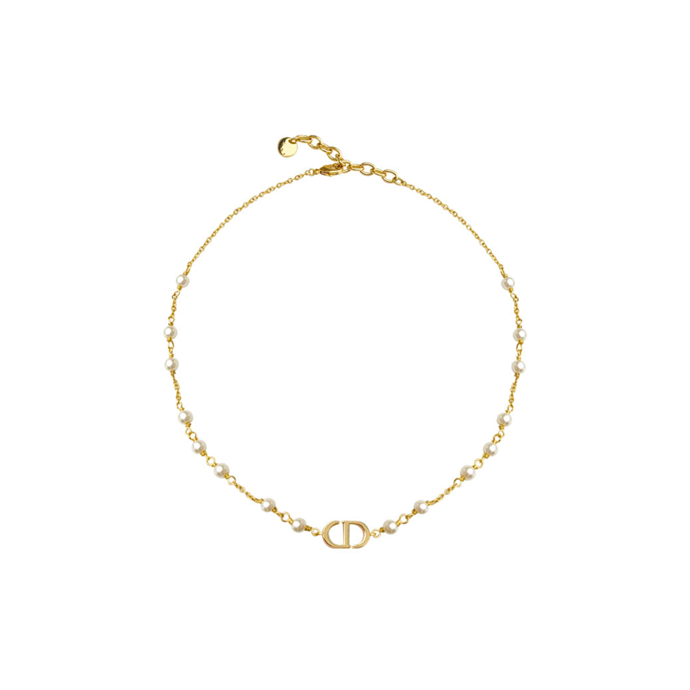 D*or petit cd pearl gold necklace b1890womrs_d307